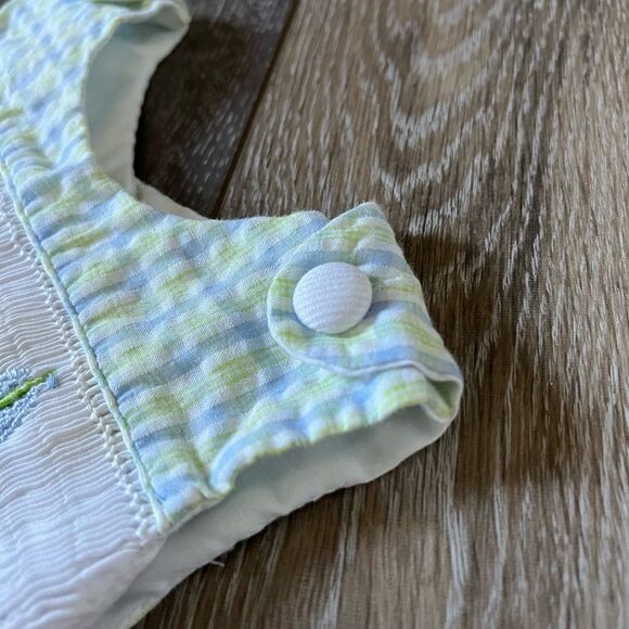 Carter's Smocked Baby Romper - Picture 3 of 8